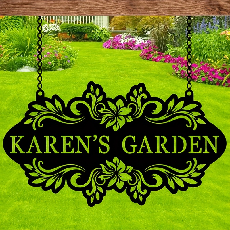 Outdoor Furniture Metal - Placa de Arte em Metal Personalizada