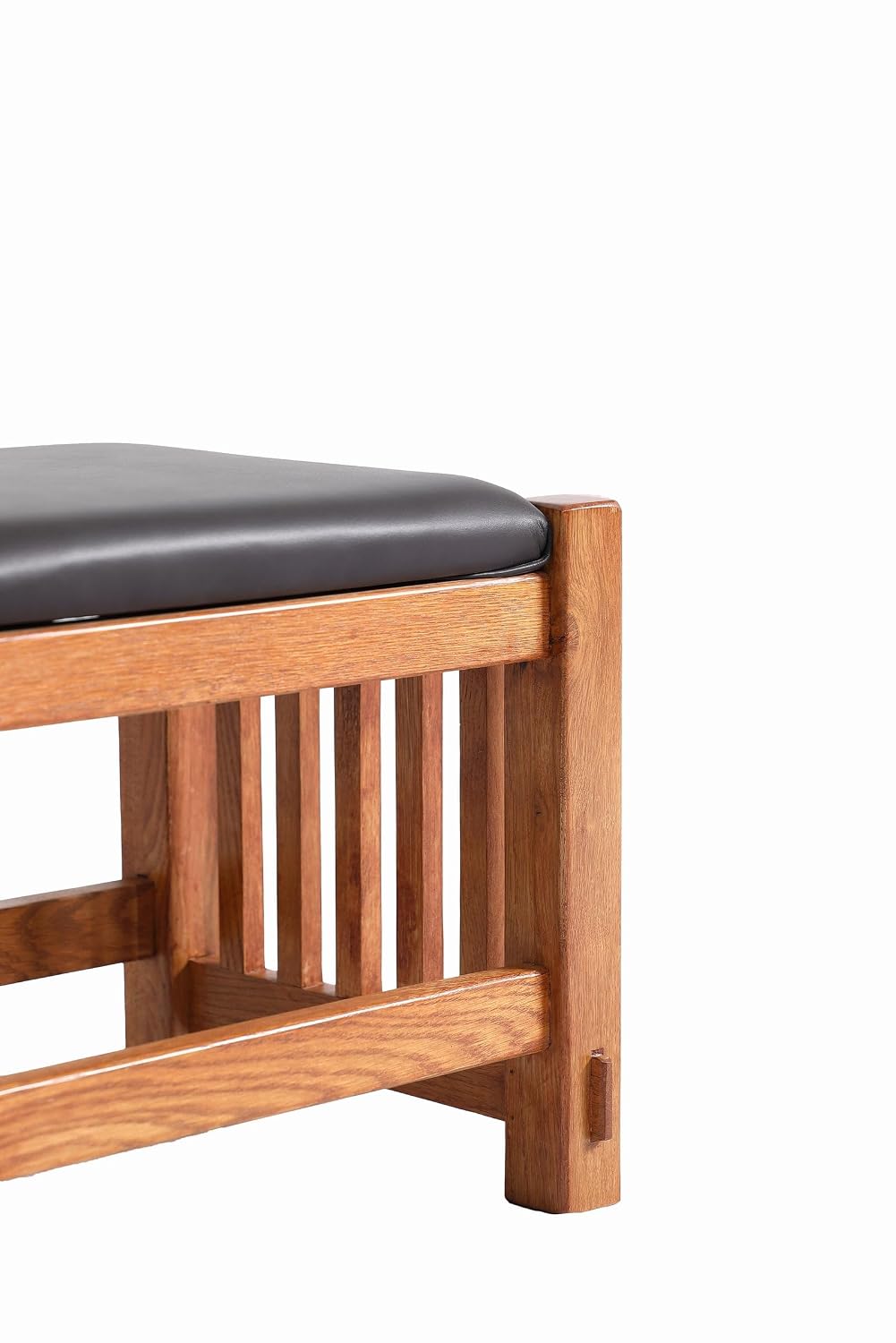 Puff de Madeira Mission Oak co - Outdoor Furniture Wood avaliação e preço