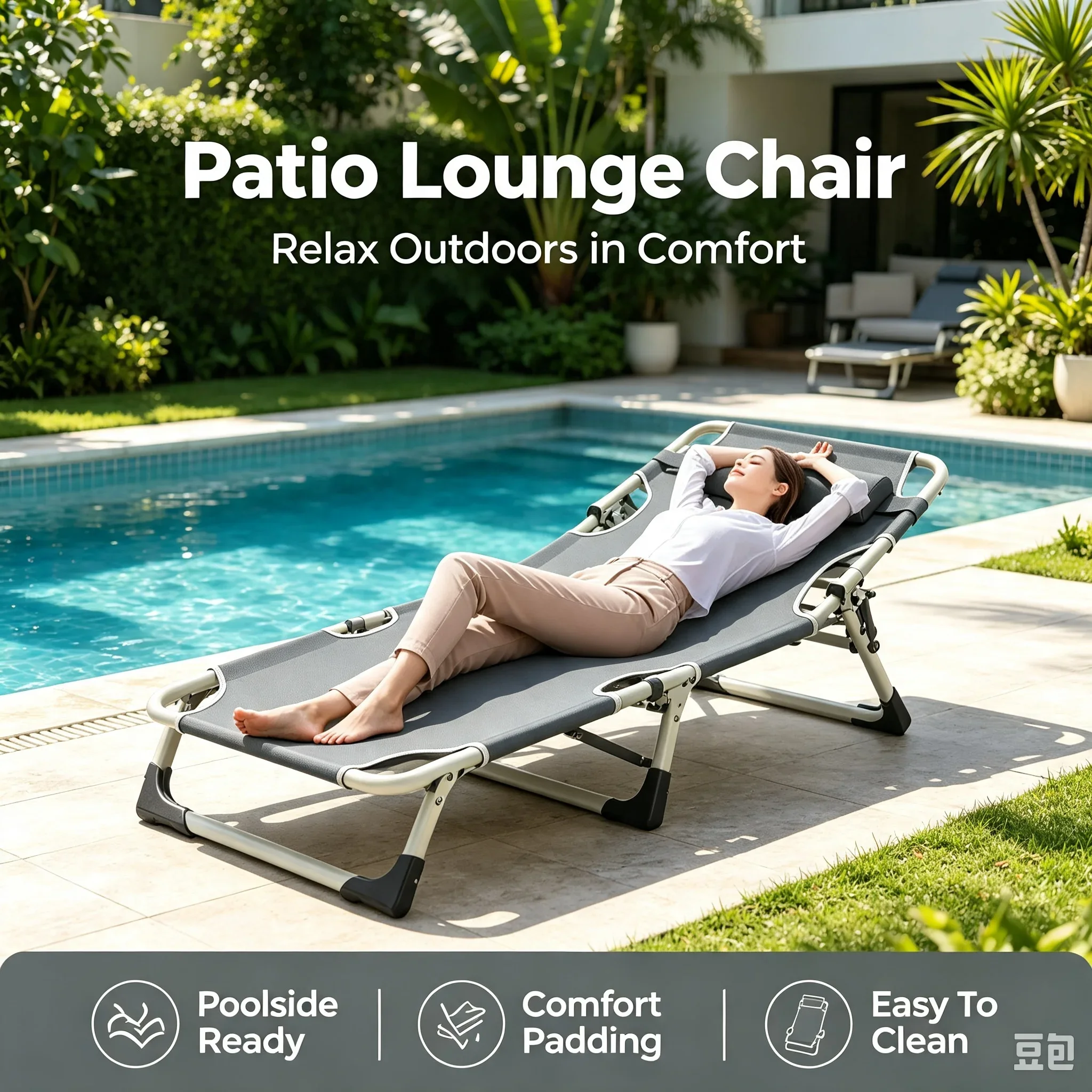 Cadeira de Descanso Dobrável p - Outdoor Daybed Furniture avaliação e preço