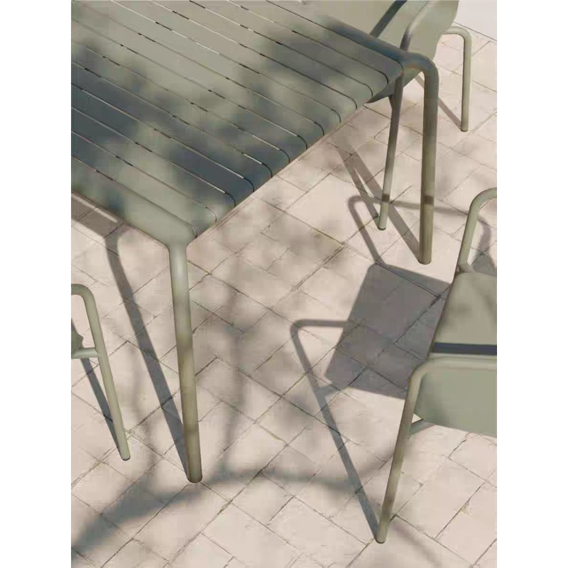 Conjunto de Pátio Escandinavo  - Outdoor Furniture Metal Chairs avaliação e preço
