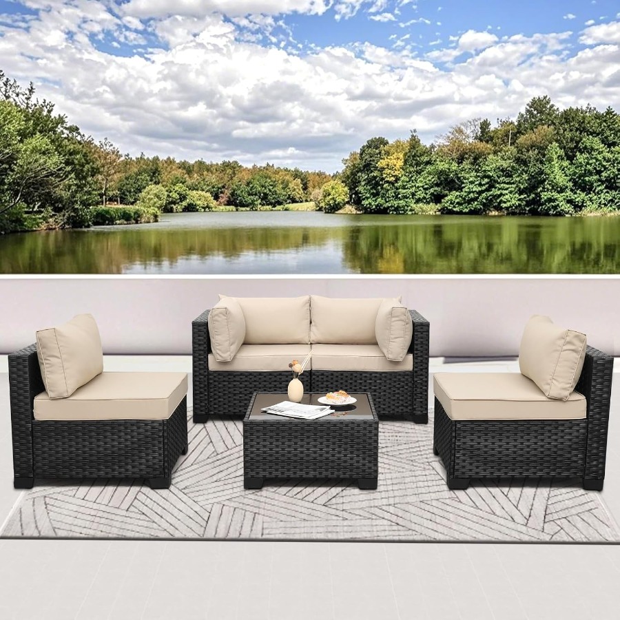 Conjunto de móveis para pátio, - Outdoor Furniture Metal Chairs avaliação e preço