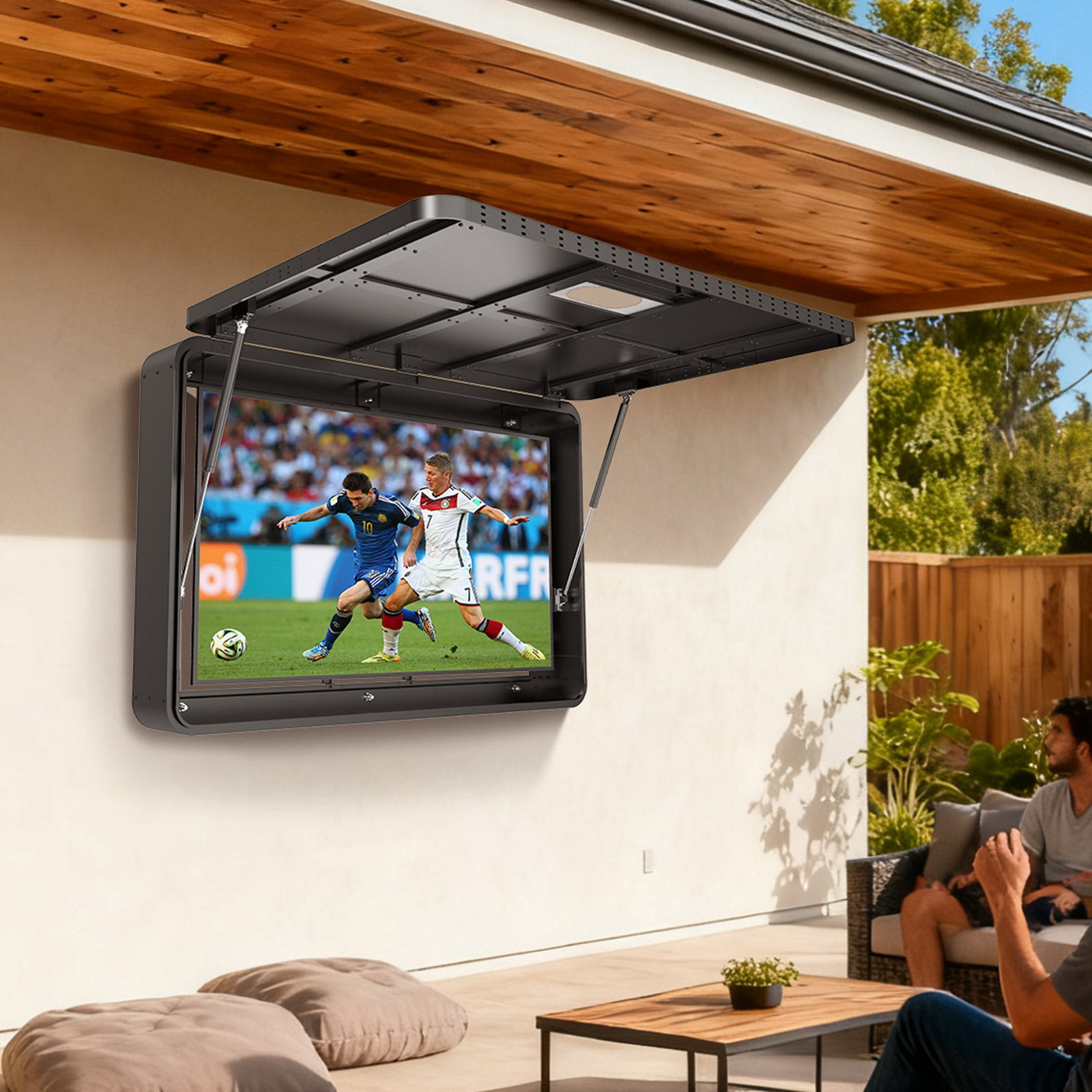 Estoque nos EUA: Caixa de TV E - Outdoor Furniture Metal avaliação e preço