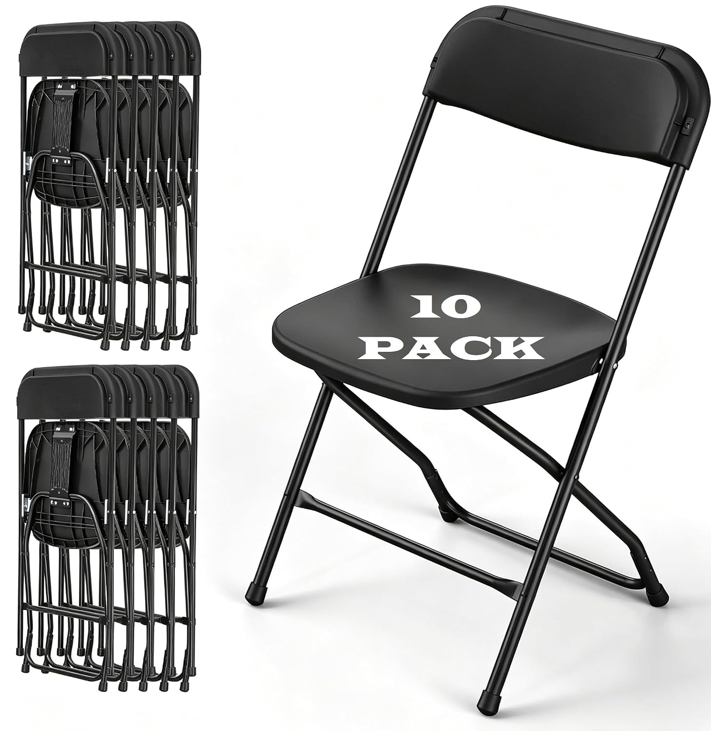 Cadeira Dobrável Preta com Est - Outdoor Furniture Metal Chairs avaliação e preço