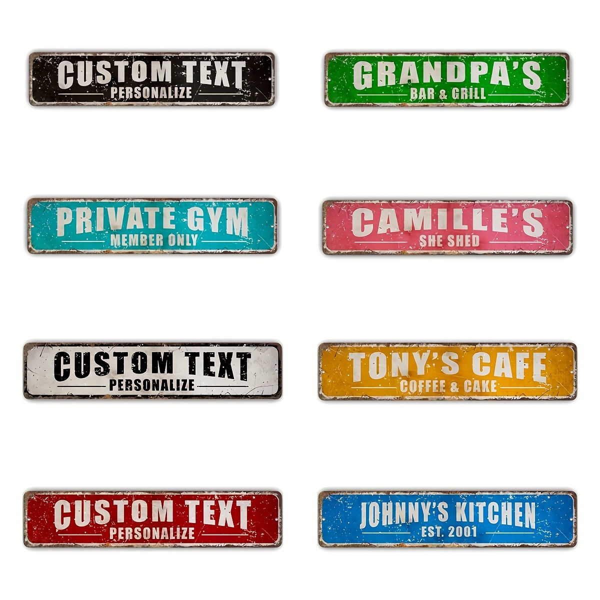 Placas de Metal Personalizadas - Outdoor Furniture Metal avaliação e preço