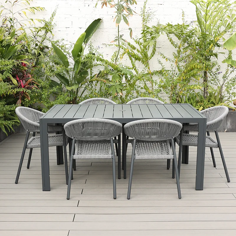 Cadeira de Jantar de Rattan co - Outdoor Furniture Metal Chairs avaliação e preço
